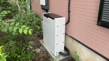 エネルギーニッカ蓄電池施工事例